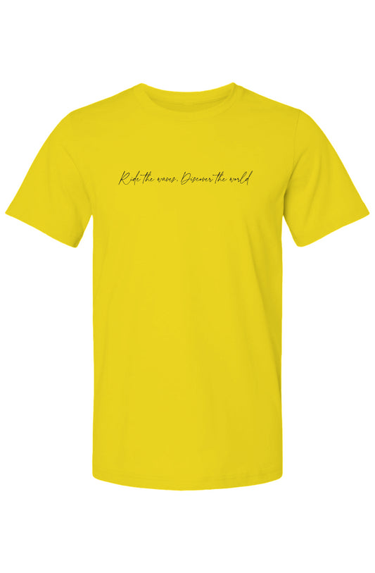 Ride the Waves T Shirt (Golden)