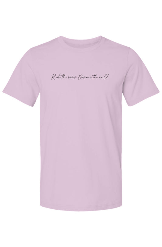 Ride the Waves T Shirt (Lilac)